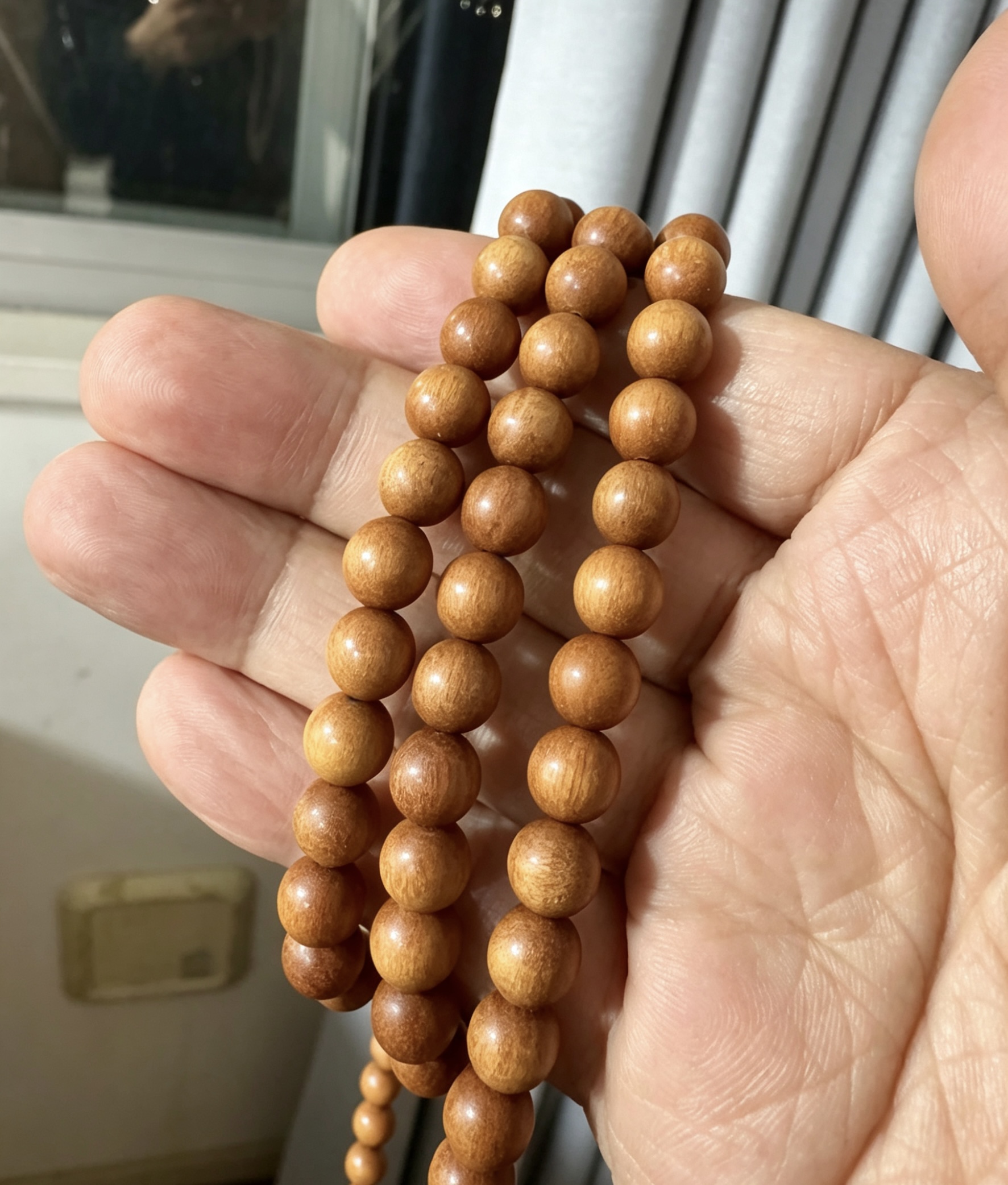 檀香木手串
